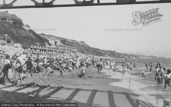 Photo Of Boscombe The Beach C Francis Frith