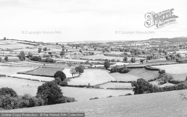 Photo Of Combe St Nicholas General View C 1955