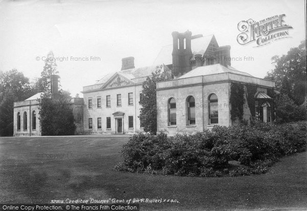 Crediton, Downes (Seat Of Sir R Butler) 1904