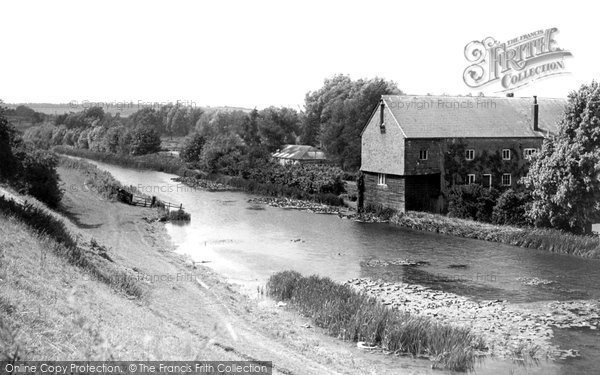 Photo Of Hungerford Kennet And Avon Canal And Dunn Mill C 1955