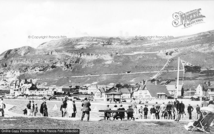 Photo Of Llandudno Boating Lake West Shore C 1935