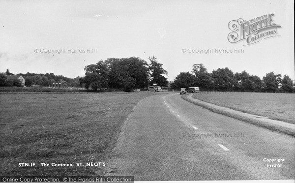Photo of St Neots, the Common c1955 from Francis Frith