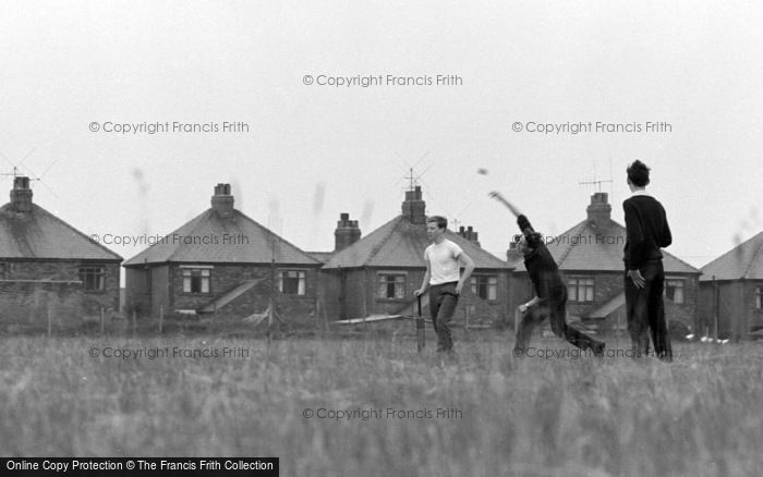 Photo of Barrow In Furness, Playing Cricket 1963