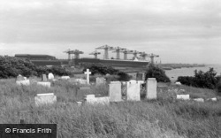 Barrow-In-Furness, View From The Cemetery 1963, Barrow-In-Furness