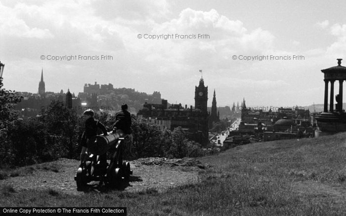 Photo of Edinburgh, Calton Hill c.1960