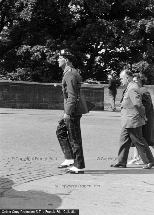 Photo of Edinburgh, Soldier c.1960