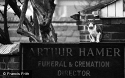 Arthur Hamer Funeral & Cremation Sign 1964, Oldbury