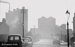 Misty Street Scene 1964, Oldbury