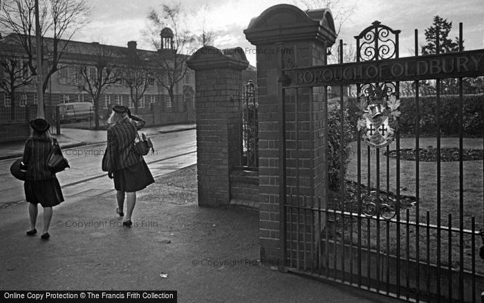 Photo of Oldbury, School Girls On The Way To School 1964
