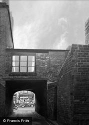 The Archway To Freeth Street 1964, Oldbury