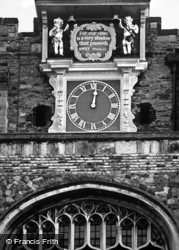 St Mary's Church Clock c.2000, Rye