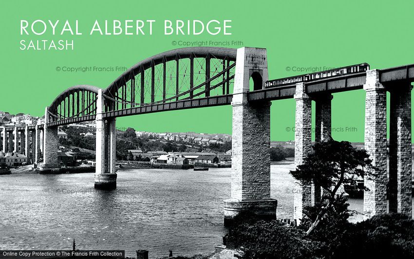 Saltash, Royal Albert Bridge 1904