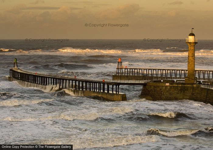Whitby, Rough Seas c2010 Photo of Whitby, Rough Seas c.2010