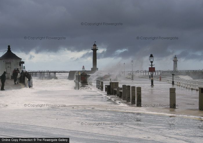Whitby, Stormy Seas c2010 Photo of Whitby, Stormy Seas c.2010