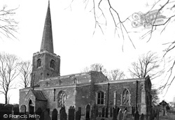 St James' Church c.1955, Ab Kettleby
