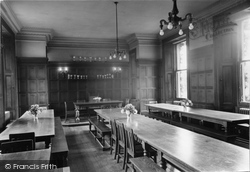 Dining Room Of The Hall c.1950, Abberley