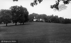 Hall, Abberley Lodge c.1955, Abberley