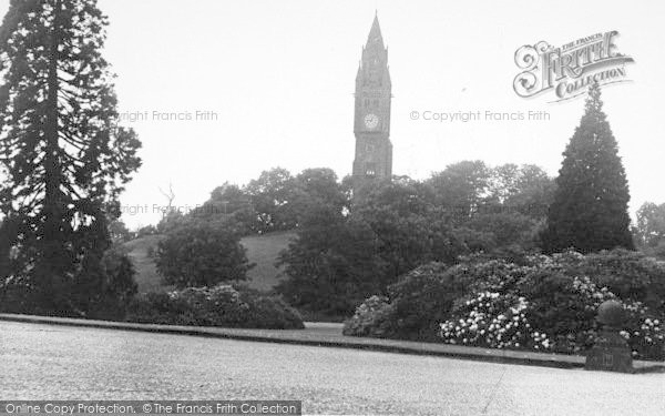 Photo of Abberley, Hall, The Clock Tower c.1955