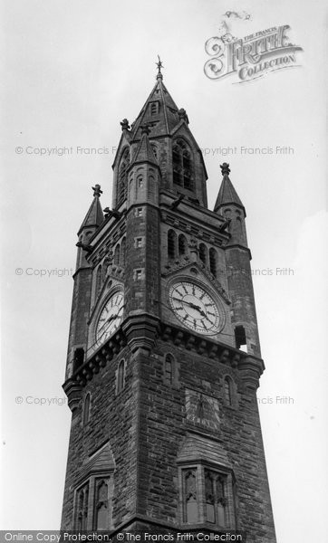 Photo of Abberley, Hall, The Clock Tower c.1955