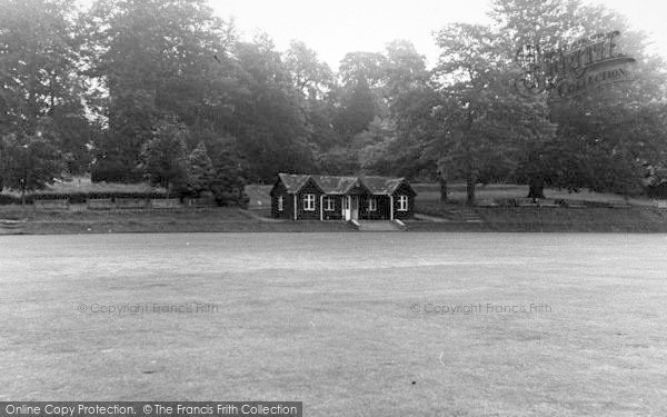 Photo of Abberley, Hall, The Cricket Field c.1955