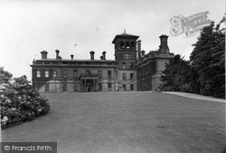 North Front Of The Hall c.1950, Abberley