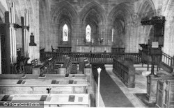 The Abbey Interior c.1965, Abbey Dore
