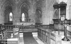 The Abbey Interior c.1965, Abbey Dore