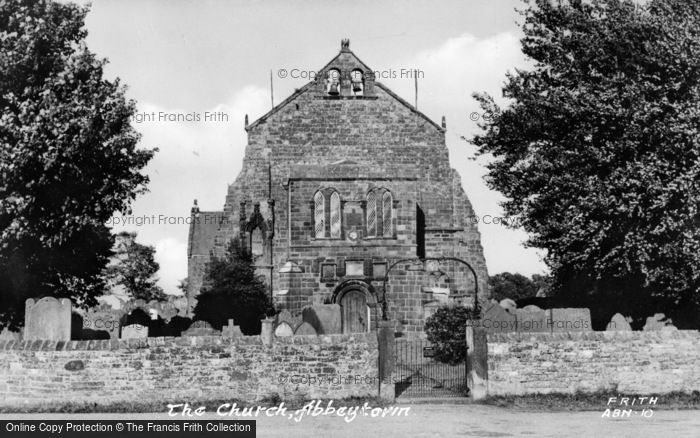 Photo of Abbeytown, St Mary's Church c.1965