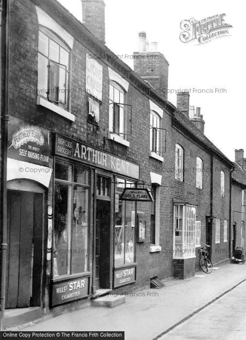 Photo of Abbots Bromley, Arthur Kent's Shop, High Street c.1955