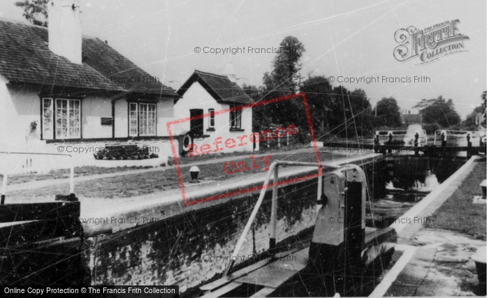 Photo of Abbots Langley, The Lock c.1960