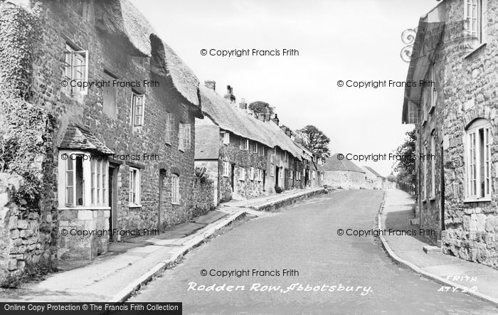 Photo of Abbotsbury, Rodden Row c.1955