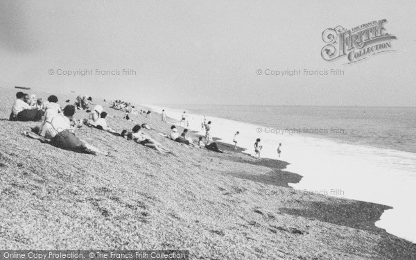 Photo of Abbotsbury, The Beach c.1955