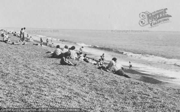 Photo of Abbotsbury, The Beach c.1955