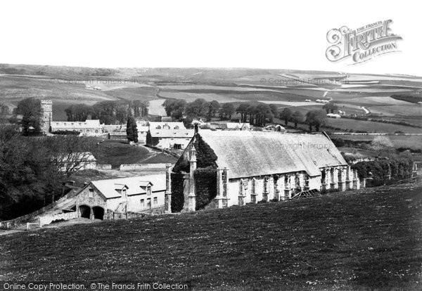 Photo of Abbotsbury, The Tithe Barn 1890