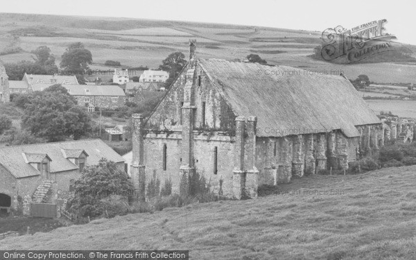 Photo of Abbotsbury, Tithe Barn c.1955