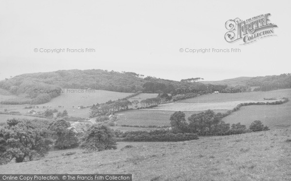 Photo of Abbotsbury, View Looking South c.1955