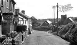 Abbotsham, the Village and Church c1960