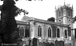 St Mary's Church c.1955, Abbotts Ann