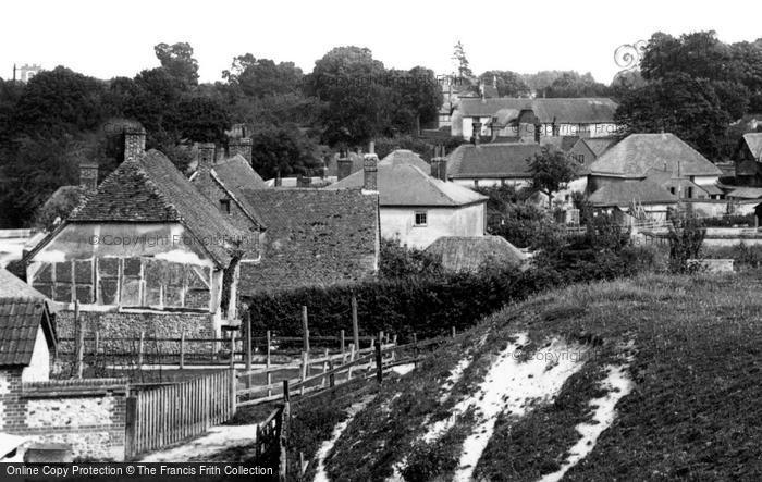 Photo of Abbotts Ann, The Village 1898
