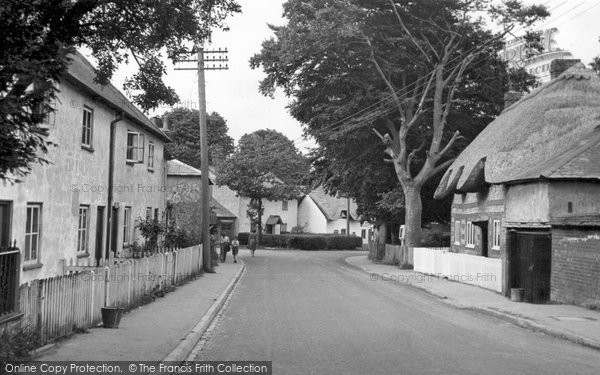 Photo of Abbotts Ann, The Village c.1955