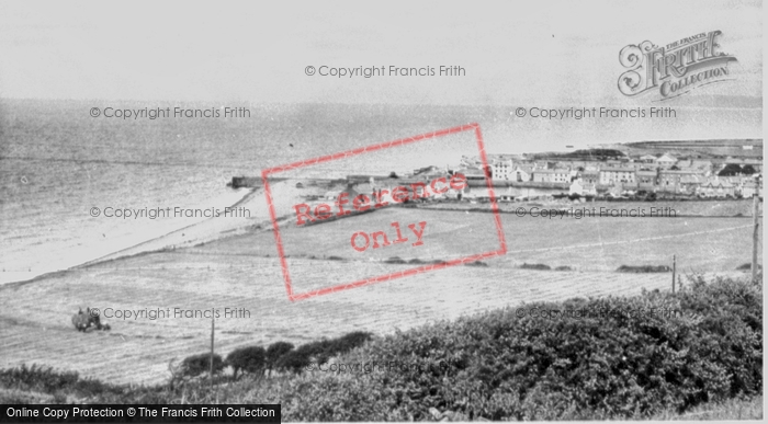 Photo of Aberaeron, From The West c.1955