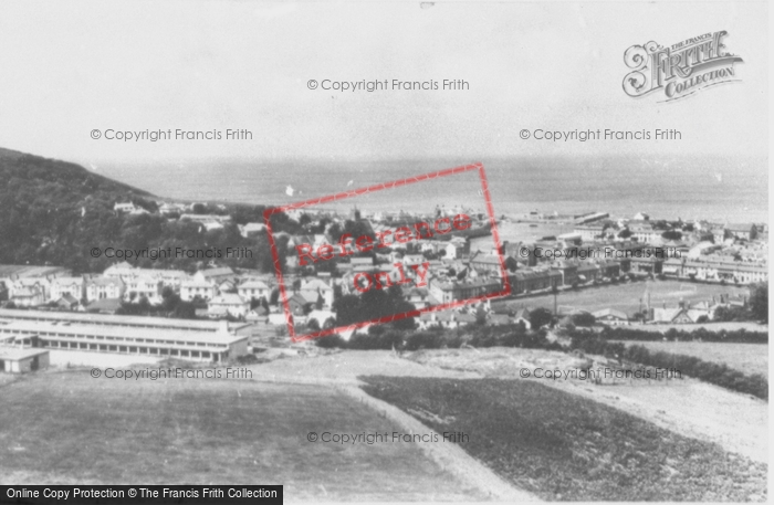 Photo of Aberaeron, General View c.1955