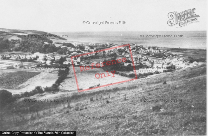 Photo of Aberaeron, General View c.1955