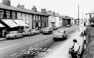 Aberaeron, Main Road c1965