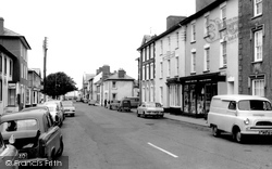 Aberaeron, Market Street c1965