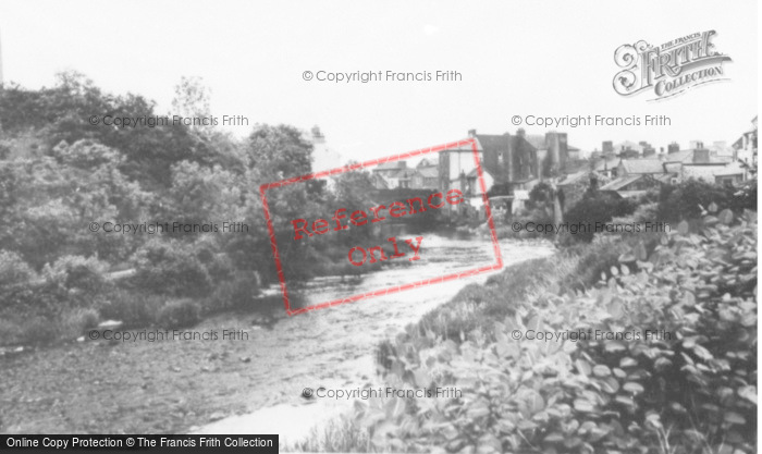 Photo of Aberaeron, River And Bridge c.1965