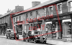 Shops On Aberystwyth Road c.1955, Aberaeron