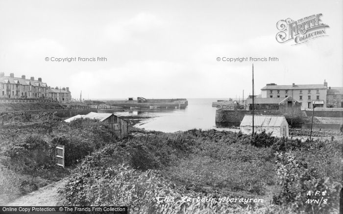Photo of Aberaeron, The Harbour c.1930