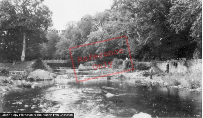 Photo of Aberaeron, The River c.1955