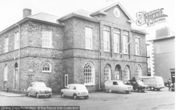 Photo of Aberaeron, Town Hall c.1965